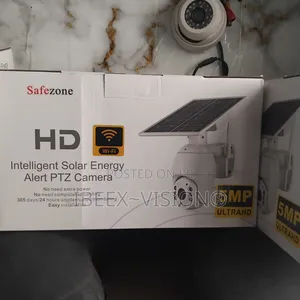 Intelligent Solar Power PTZ Camera Wi-Fi 5mp Ultrahd