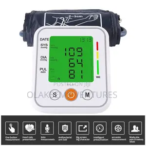 Digital Blood Pressure Monitor (Backlight, Voice Cast Usb Interface)
