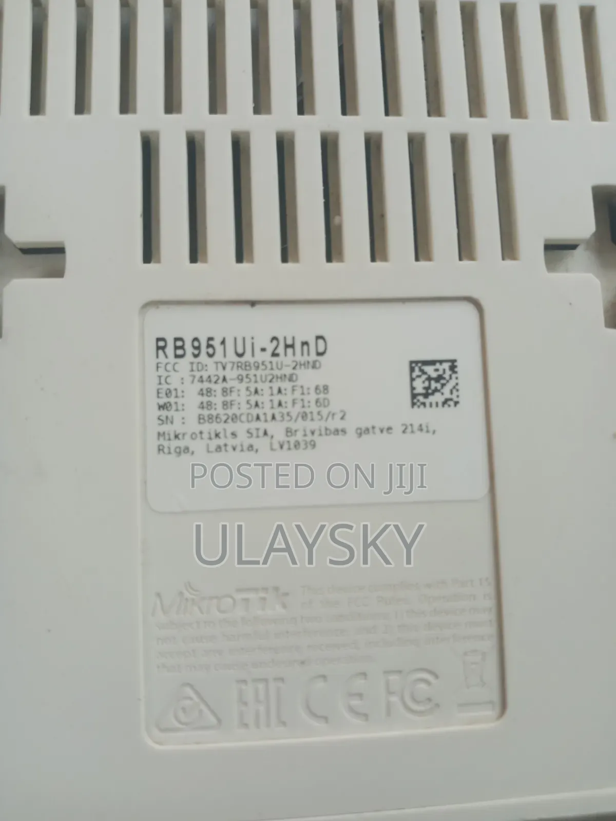 Mikrotik Rb