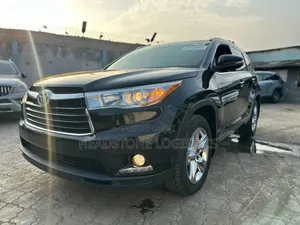 Toyota Highlander Limited 4dr SUV AWD (3.5L 6cyl 6A) 2015 Black