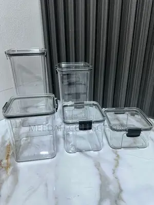 5pcs Cereal/Grains/Pasta Container