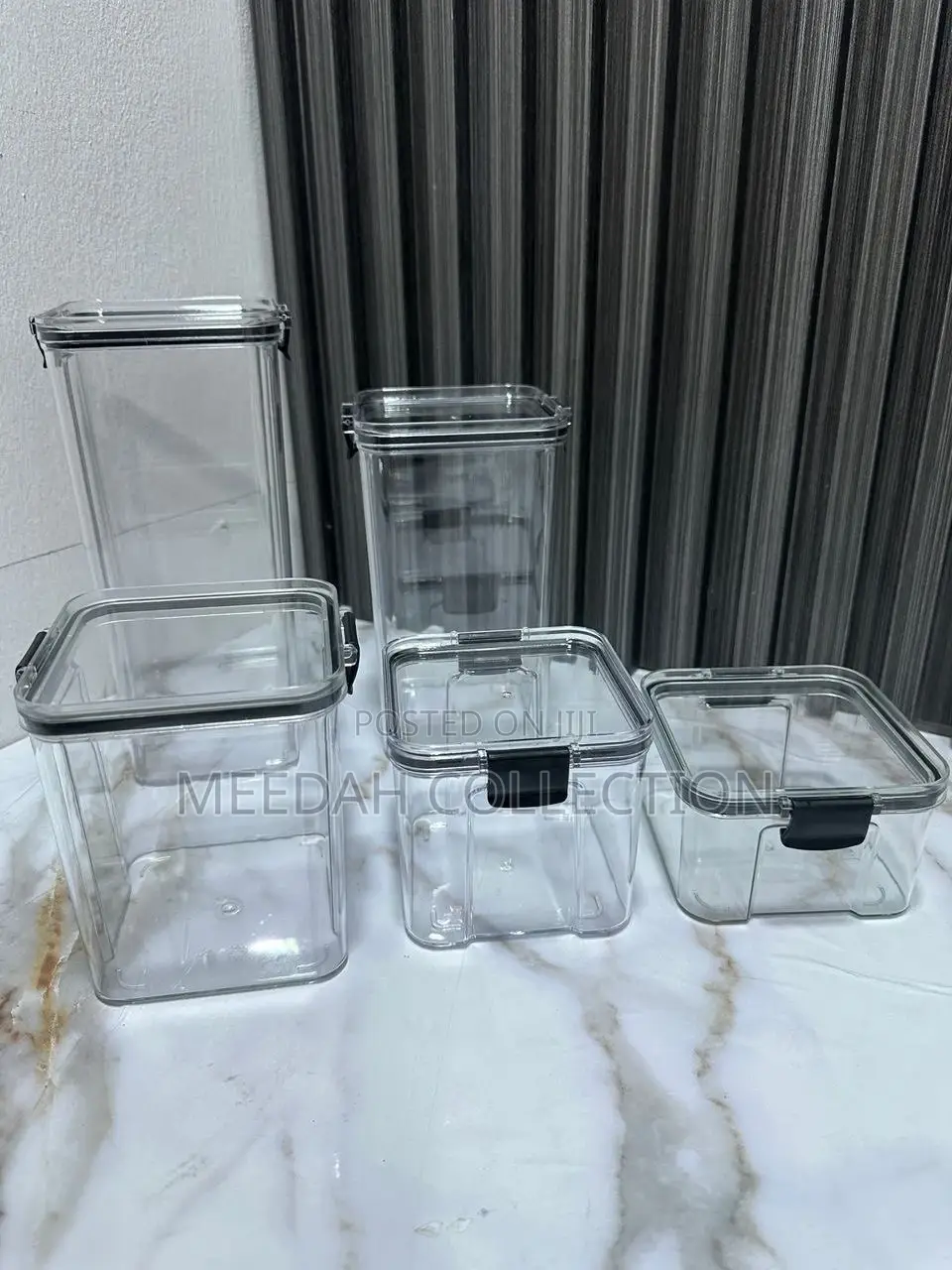 5pcs Cereal/Grains/Pasta Container