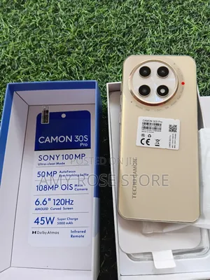 New Tecno Camon 30 Pro 5G 256 GB Gold