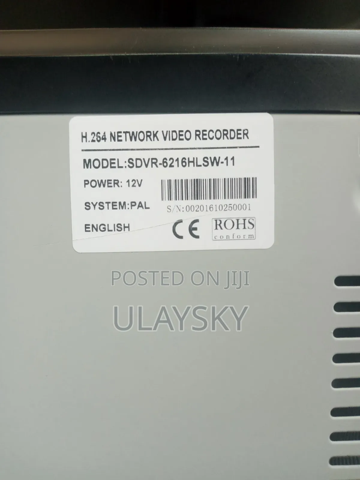 16 Channels DVR