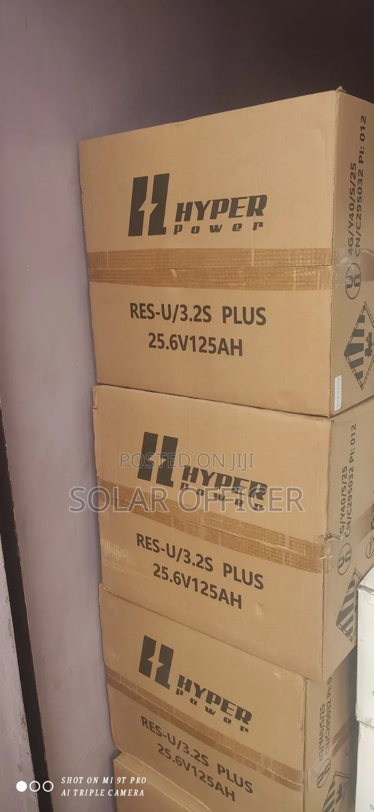 3.2kwh Lithium Battery 24v Hyper Power