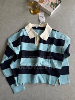 Zr Striped Knit Sweat Top
