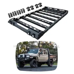 Toyota Landcruiser 79 Series Dual Led Roof Carrier