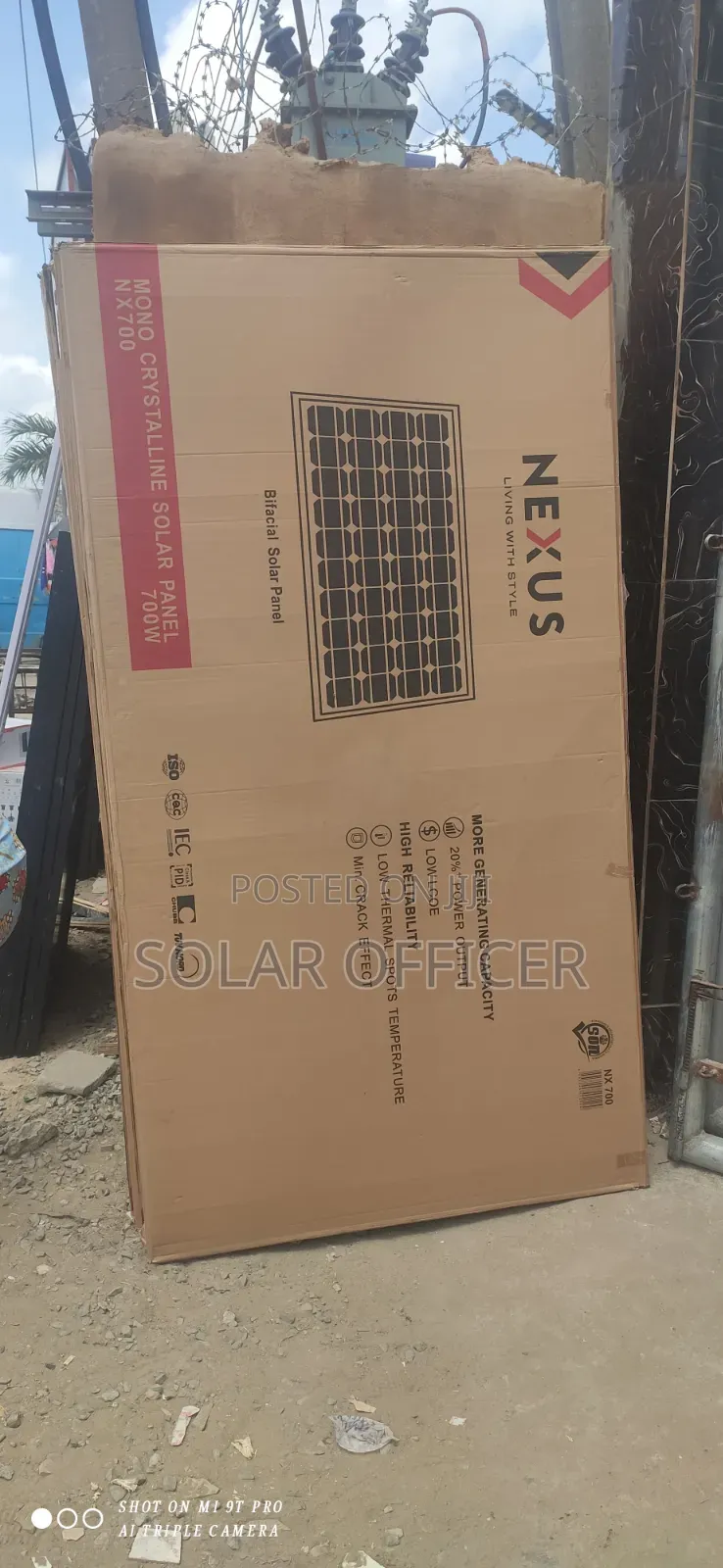 700w Nexus Solar Panel