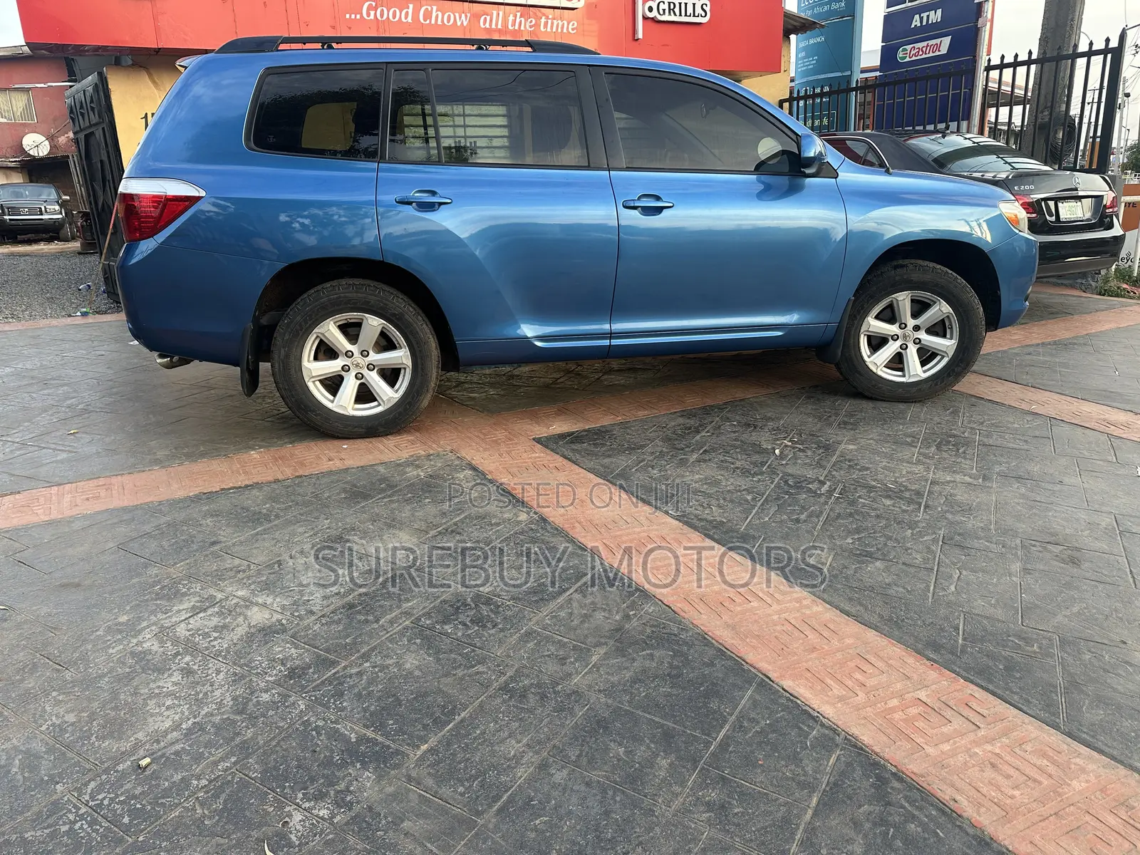 Toyota Highlander 2008 Blue