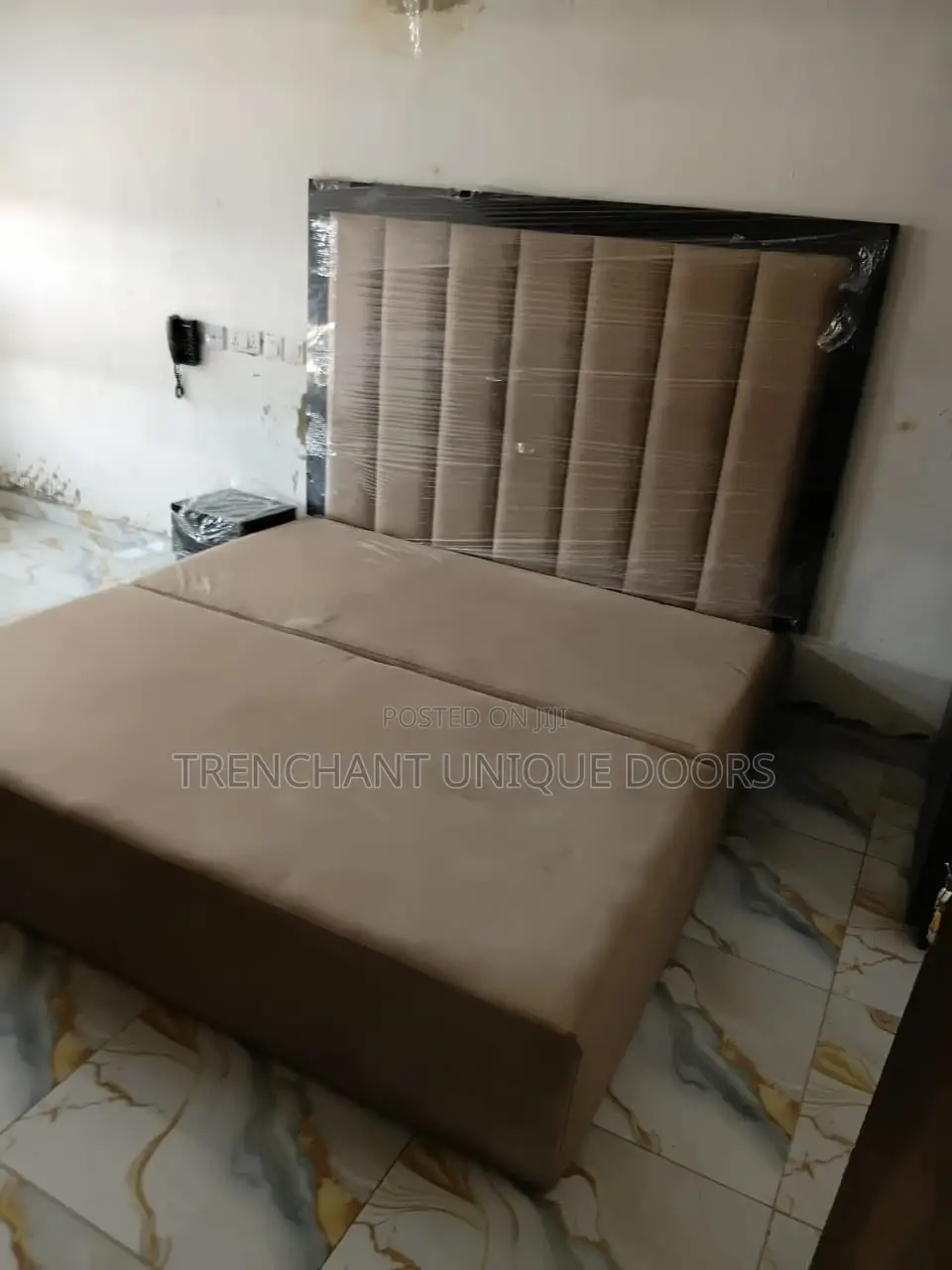 Bed Frame With Upholstery