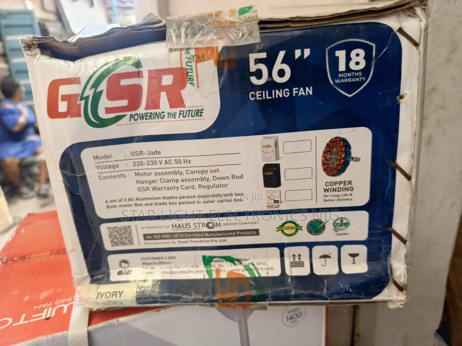GSR Quality Ceiling Fan