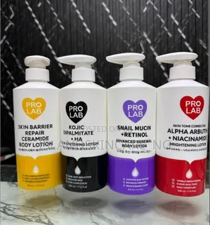 Pro Lab Body Lotions Are 500ml