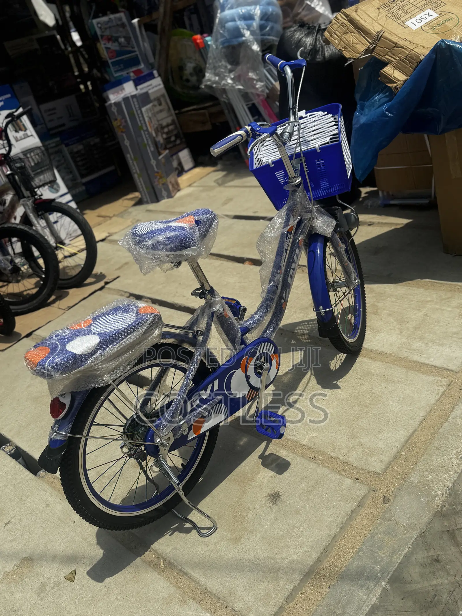Size 20 Durable Bicycle With Front Basket