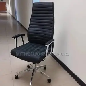 High Back Executive Office Chair - Black