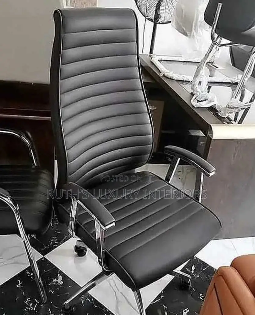 High Back Executive Office Chair - Black