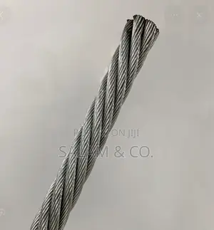 20mm Heavy Duty Ungalvanized Steel Wire Rope – 6.5 Tons SWL