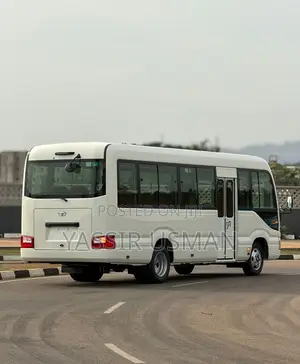 New Toyota Coaster 2025 White