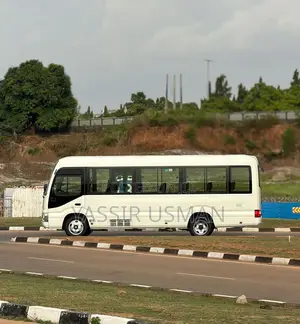 New Toyota Coaster 2025 White