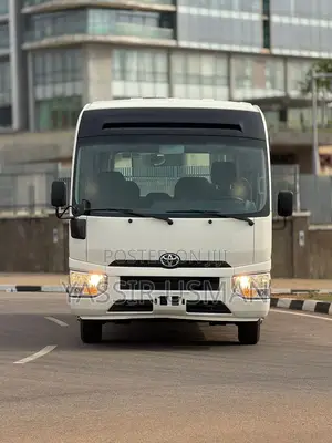 New Toyota Coaster 2025 White