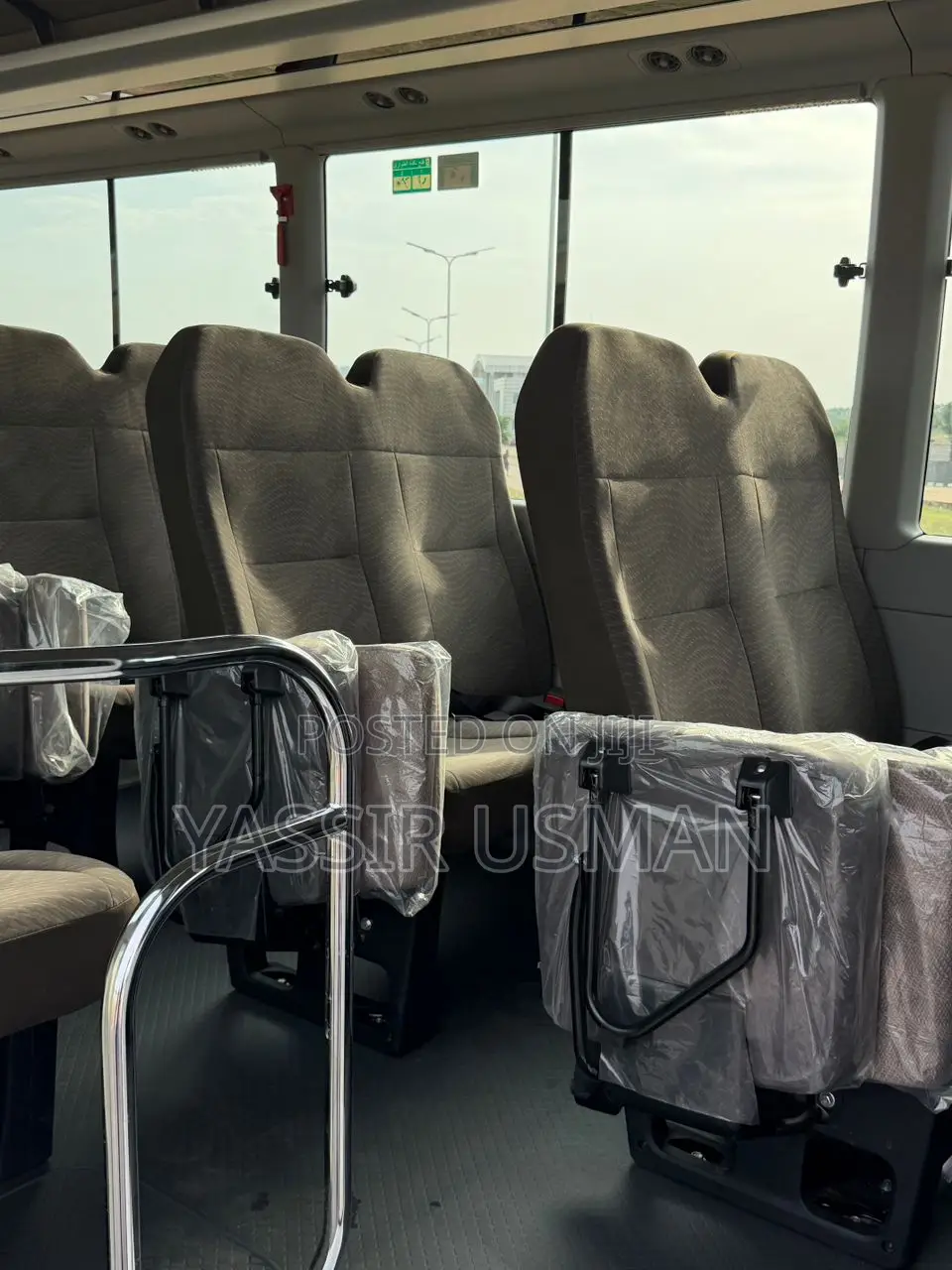 New Toyota Coaster 2025 White