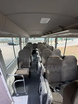 New Toyota Coaster 2025 White