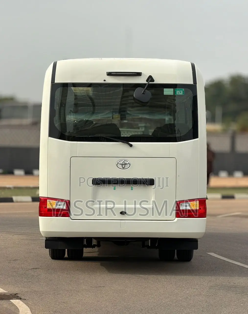 New Toyota Coaster 2025 White
