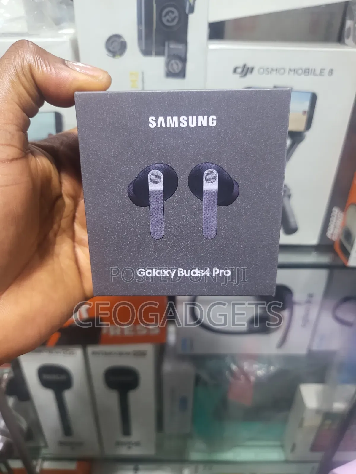 Samsung Galaxy Buds4 Pro Wireless Earbuds.