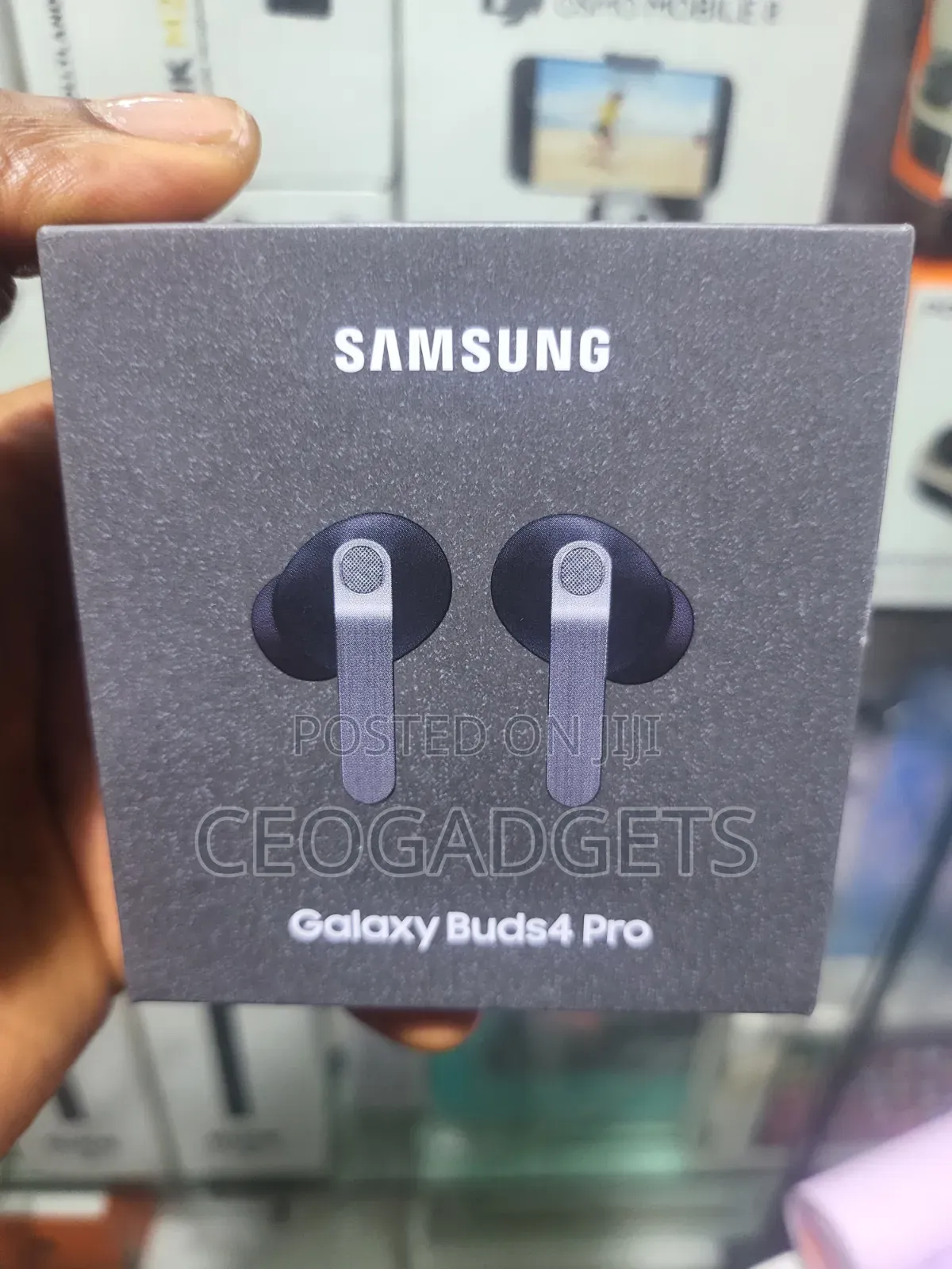 Samsung Galaxy Buds4 Pro Wireless Earbuds.