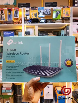 Tp-Link Archer C6 C20 Ac1200 Mesh Wifi Router C5 C50 C60 C80 Ax20 Ax73
