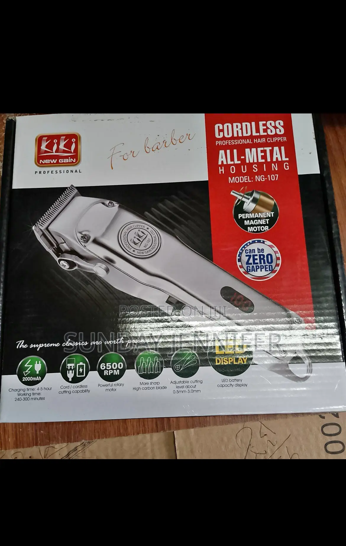 Rechargeable Clippers