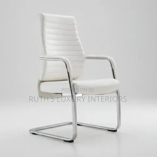 High Quality Office Visitor Chair - White