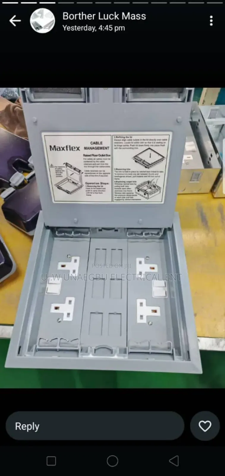 Floor Box Data