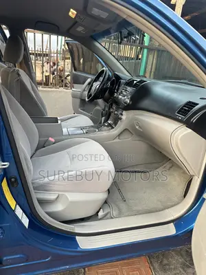 Toyota Highlander 2008 Blue