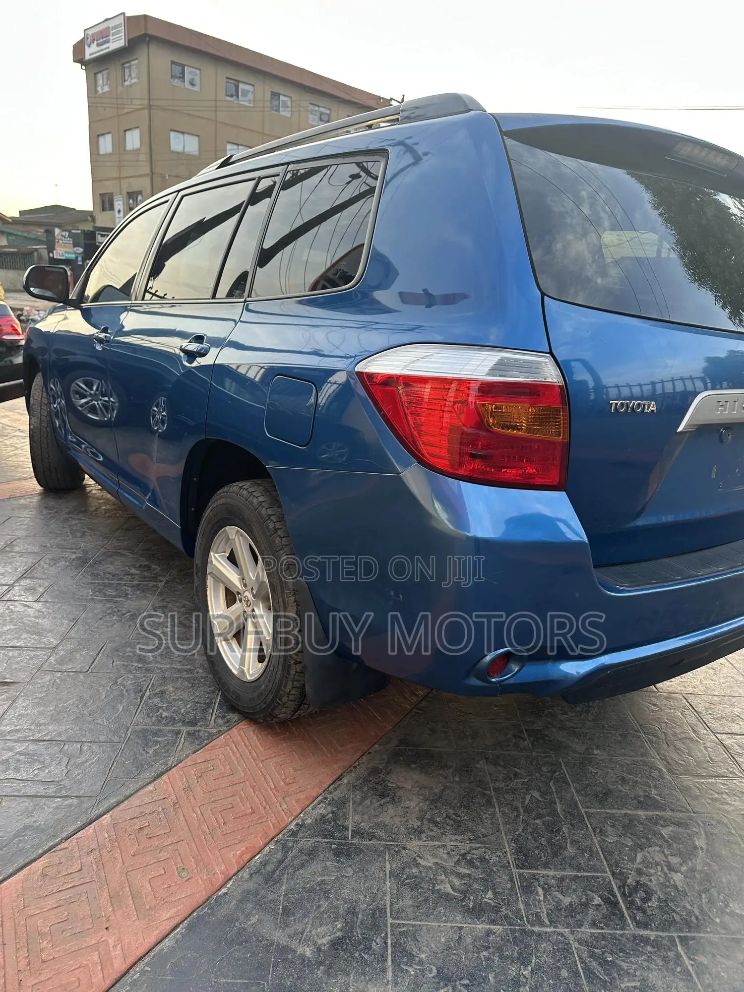 Toyota Highlander 2008 Blue