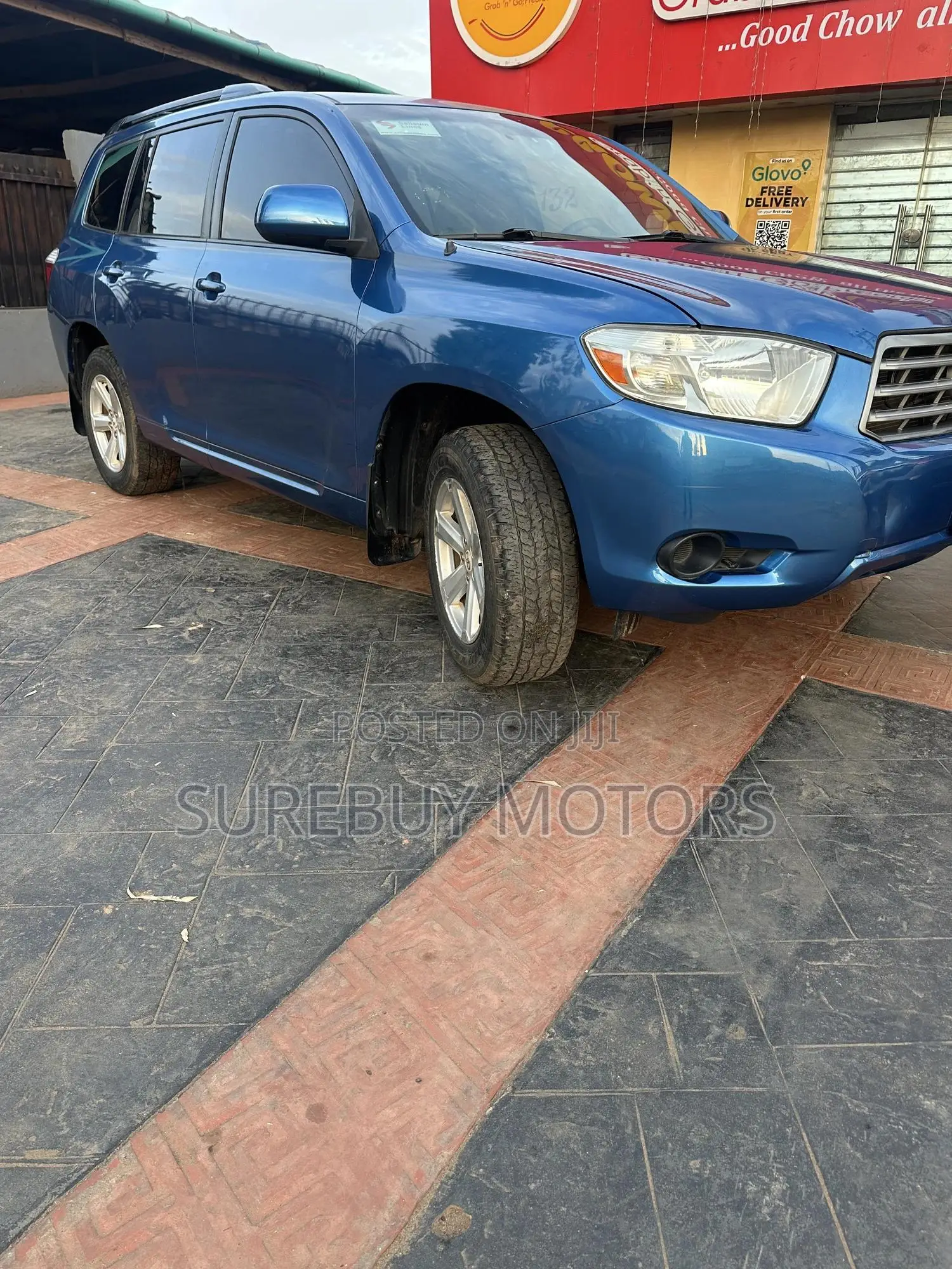 Toyota Highlander 2008 Blue