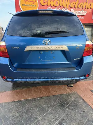 Toyota Highlander 2008 Blue