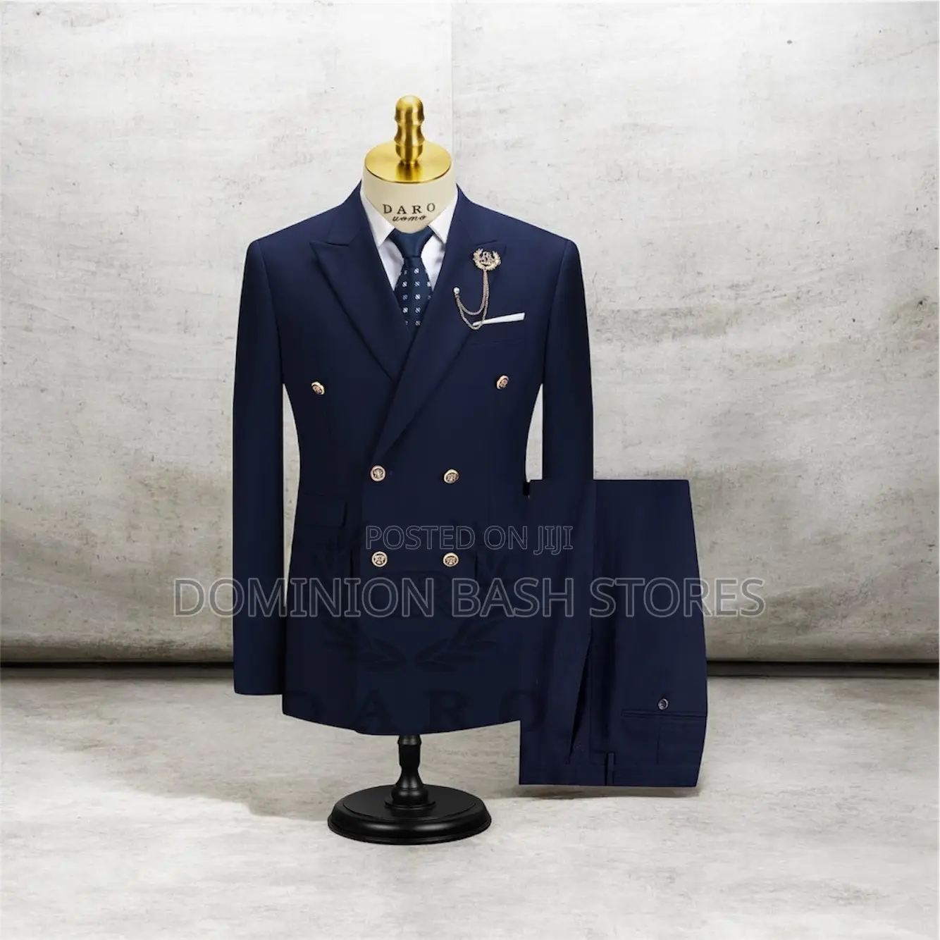 Premium High Quality Blue Suit