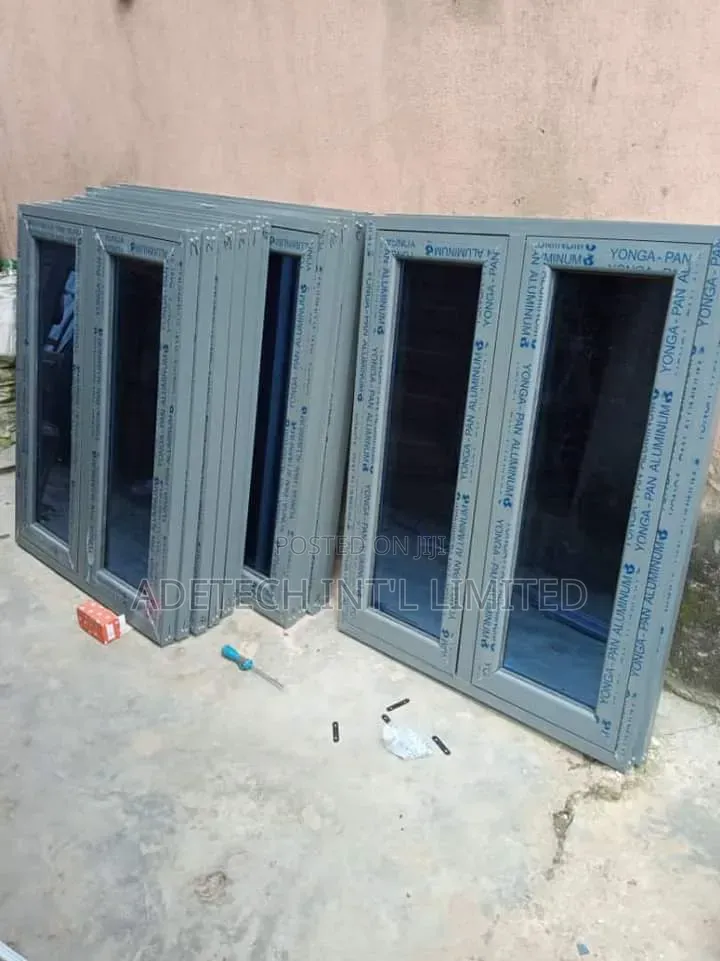Exotic Aluminium Casement Window With Net