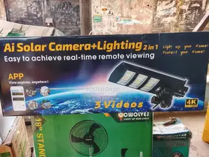 Ai Solar Camera With Light 2in1 With Memory Card and Sim Card Input
