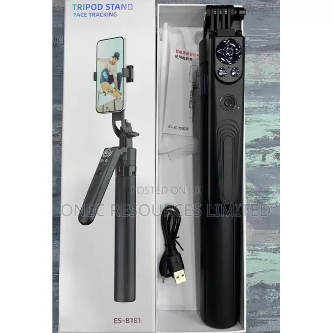 Es B180 Auto Face Tracking Selfie Stick Phone Tripod