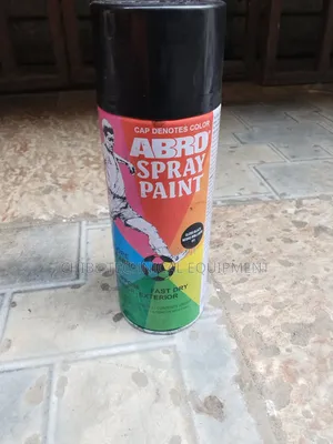 Abro Spray Paint Black Original
