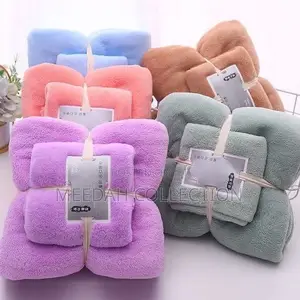 2 in 1 Super Absorbent Towel Sets