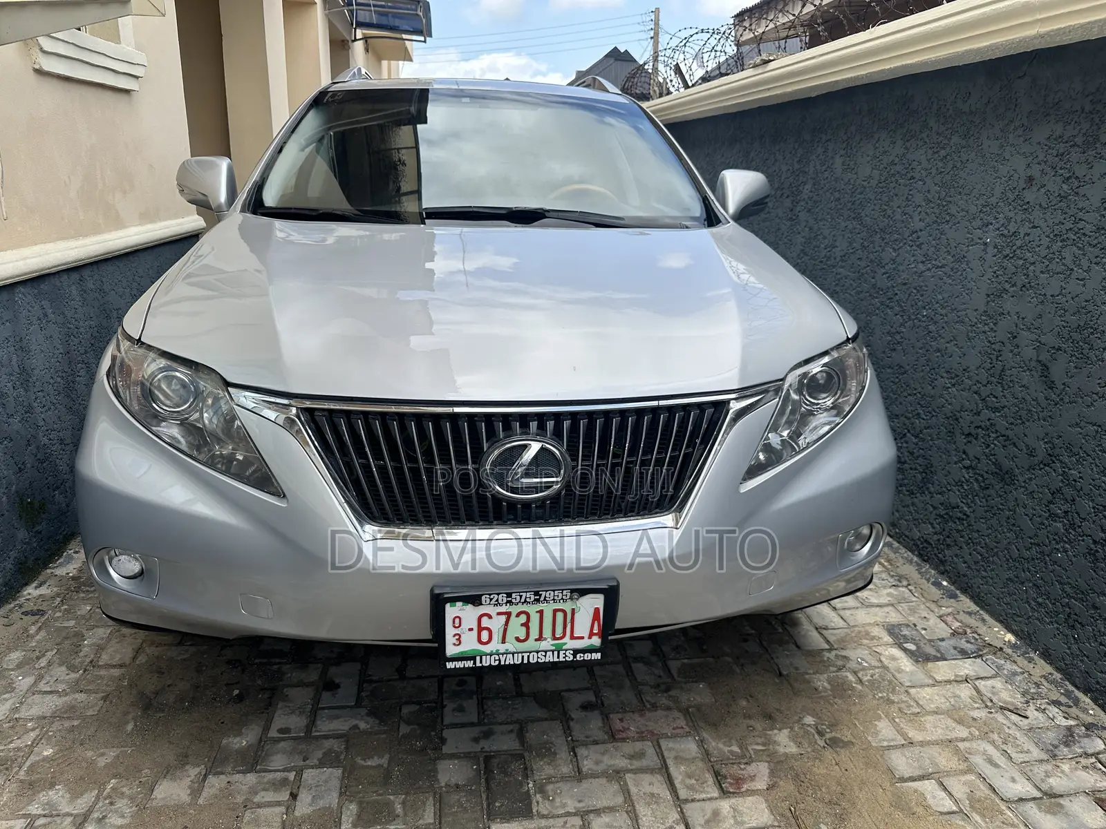Lexus RX 350 2011 Silver