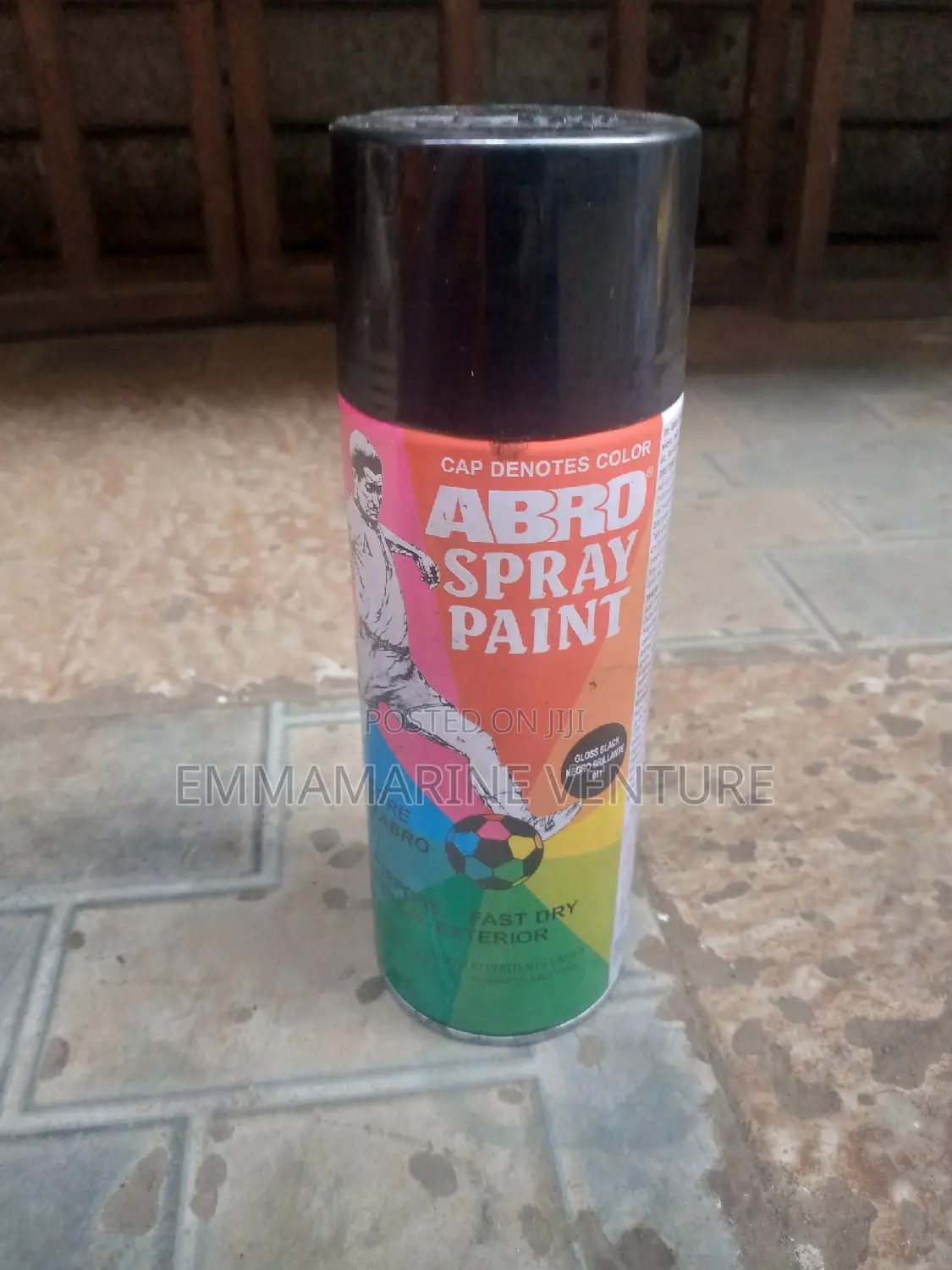 Abro Spray Paint Black