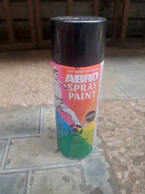 Abro Spray Paint Black