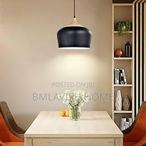 Black Pendant Light With Led Bulb