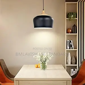 Black Pendant Light With Led Bulb