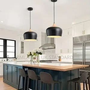 Black Pendant Light With Led Bulb