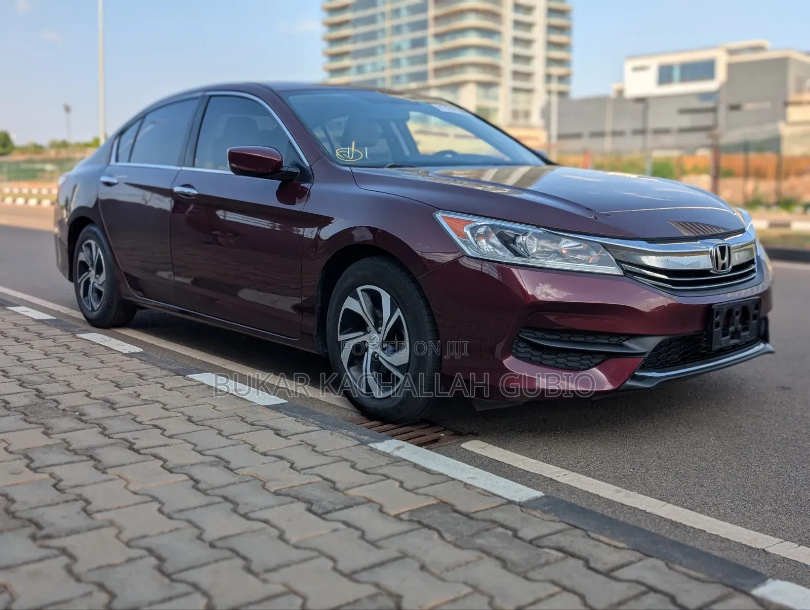 Honda Accord 2017 Maroon