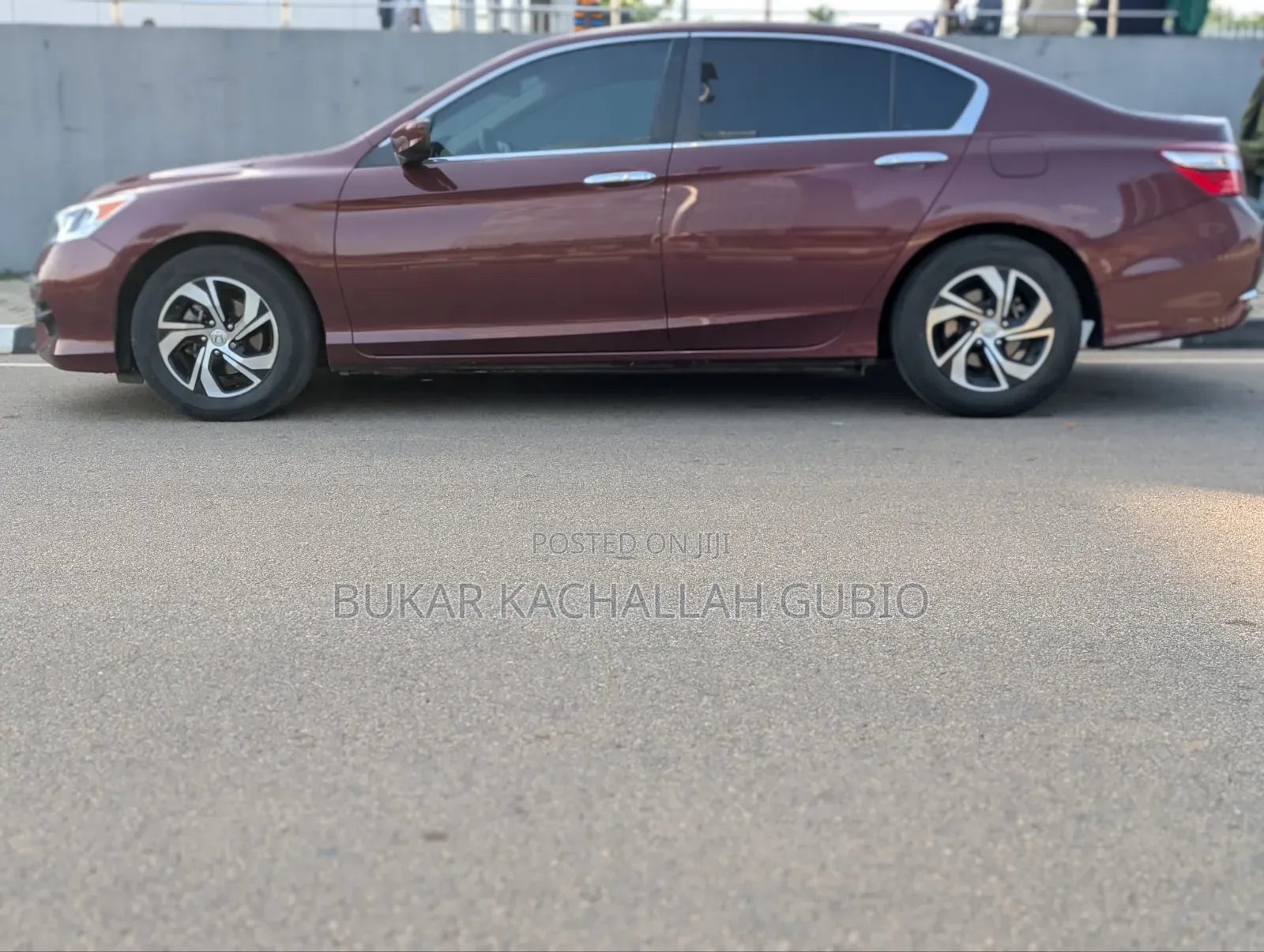 Honda Accord 2017 Maroon